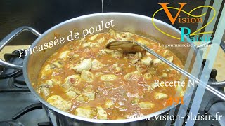 Comment réaliser une fricassée de poulet [upl. by Kenimod729]