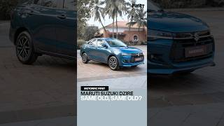 Maruti Suzuki Dzire 2025 First Impressions  MotorIncFirst S02E46 [upl. by Candide881]