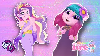 PRINCESS CADANCE Makeover My Talking Angela 2 0113 princesscadance cadancemakeover [upl. by Willis]