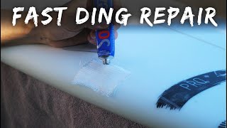 HOW TO FIX A SURFBOARD DING [upl. by Ahsatan]