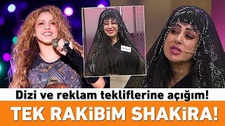 Yazgül çıtayı yükseltti Tek rakibim Shakira Dizi ve reklam tekliflerine yeşil ışık yaktı [upl. by Ientruoc384]