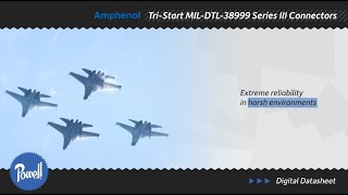 Amphenol Aerospace MILDTL38999 Series III Connectors [upl. by Namhar774]