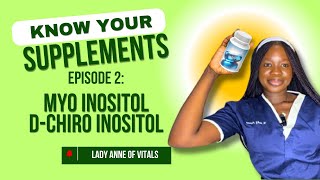 “Know Your Supplements Ep 2 Understanding Inositol Types for PCOS amp Fertility Myoinositol PCOS [upl. by Ganiats]