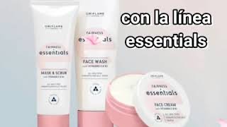 Aclarante facial essentials Oriflame [upl. by Aicilev611]