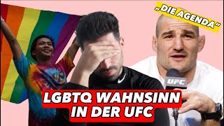 UFC KÄMPFER SEAN STRICKLAND ZERSTÖRT LGBTQ Reporter [upl. by Areht]