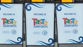 Taste of the Danforth  Greek Festival in Toronto [upl. by Melburn]