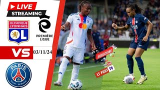 LYON VS PSG FEMININE LIVE STREAMING [upl. by Ennahtur54]