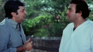 Sanjeev Kumar twin brother confusion comedy scene  Angoor [upl. by Ahseenal]