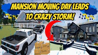 Greenville Wisc Roblox l Mansion Moving Day Driving Empire Update Roleplay [upl. by Bik]