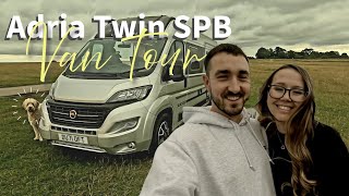 The PERFECT Family Camper Van  Adria Twin SPB Family Tour [upl. by Selry]