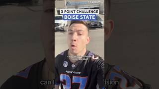 3 Point Challenge BOISE STATE boisestate basketball collegebasketball bsu broncos 3pointers [upl. by Enialehs897]