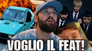 REACTION NELLO TAVER  UOMO SEMPLICE FEAT SHADE [upl. by Haskel612]