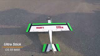 Ultra Stick Home Made RC Plane [upl. by Netsuj]