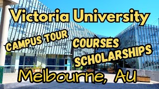 Victoria University campus tour Melbourne Australia Footscray campus courses and scholarships 4K [upl. by Bain]