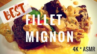 🥩GREAT FILLET MIGNON 🥩 RECIPE FIRST VIDEO ASMR KITCHEN 4K [upl. by Rolfston482]