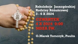 Rekolekcje Jasnogórskiej Rodziny Różańcowej  Dzień 1 Msza Święta w Bazylice 03102024 900 [upl. by Sachs447]