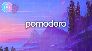 POMODORO 8D music ☔ PIANO amp RAIN 🎹 25 minutes TIMER x 2 hours  AMBIENCE for reading  study [upl. by Nilson]