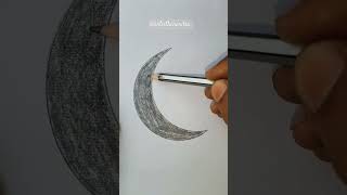 How to draw moon with nature amazing drawing idea drawing draw shorts trending viralvideo [upl. by Ydnil]