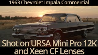 1963 Impala Car Commercial Shot On URSA Mini 12K OLPF with Xeen CF lenses [upl. by Juback]