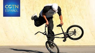 Los mejores acróbatas mundiales de BMX toman Madrid [upl. by Bob598]