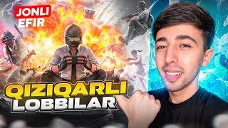 QIZIQARLI LOBBI QILAMIZ  SHORTs STRIM 🔥PUBG MOBILE [upl. by Enyale818]