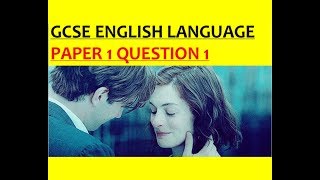 GCSE English Language Paper 1 Question 1 [upl. by Haidadej140]