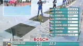 Biathlon Season 20012002OberhofWomens pursuit [upl. by Garner747]