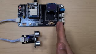 Controlling an ultrasonic sensor on CircuitPython [upl. by Miru611]