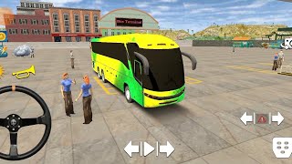 bus at offroad bus simulator 3d game bus gadi Wala cartoon [upl. by Fenn]