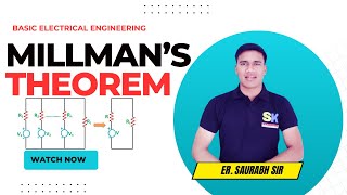 quotA Beginners Guide to Millmans Theorem Easy Explanation by Er Saurabh Sirquot SKTUTORIALs [upl. by Neetsirhc]