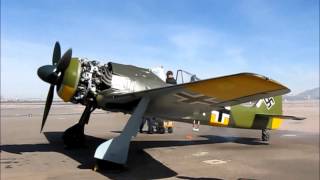 The only original flying FockeWulf Fw 190A5 in the world [upl. by Attiuqihc]