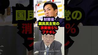 消費税5財務省が国民民主党の減税案にブチギレこんなの飲めるわけない！雑学 [upl. by Aenehs]