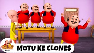 Motu Ke Clones  जुड़वाँ भाई  Comedy Funny Cartoon  मोटू पतलू  Full Ep  Motu Patlu Show 2024 [upl. by Spark]