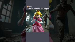 Princess Peach and Sonic Survive the Zombies memes sonic mario [upl. by Lal]