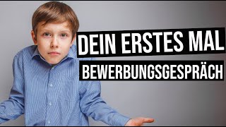 Dein ERSTES Bewerbungsgespräch  Mache das nicht [upl. by Annibo172]