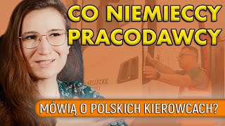 🟠Współpraca ponad granicami  Niemiecki pracodawca o polskich kierowcach ciężarówek kierowca [upl. by Arbma]