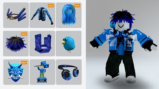 GET 10 FREE BLUE ITEMS ROBLOX😳💙 EASY TO GET 2024 [upl. by Radmen]