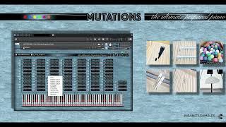 MUTATIONS  The Ultimate Prepared Piano  Kontakt Instrument  VST Plugin  Sample Library [upl. by Griffiths]