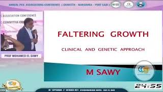 Faltering Growth Clinical and Genetic Approach Prof Mohammed ElSawy [upl. by Llenahs]