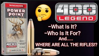 Whats The Deal With 400 LEGEND Where are the rifles [upl. by Sean]