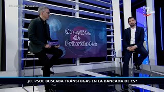 Entrevista al secretario general del PSOE de Castilla y León Luis Tudanca  Cuestión de prioridades [upl. by Hezekiah]