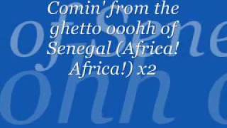 Akon  Senegal With Lyrics [upl. by Nomor]