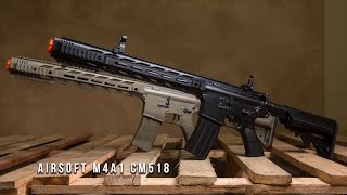 Teste de Desempenho do Rifle de Airsoft M4A1 CM518 da Cyma  Ventureshop [upl. by Harrietta]