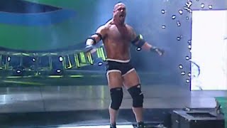 Goldberg briefly stumbles SummerSlam 2003 [upl. by Nilerual]