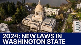 Minimum wage sick leave noncompete clauses Here are the new laws going into effect in WA in 2024 [upl. by Oinotna]