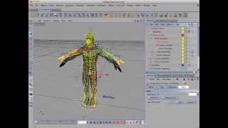 Reusing A CD Character Plugins Rig in Cinema 4D Part 1 [upl. by Nilac326]