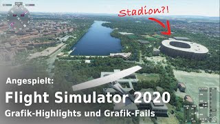 GrafikHighlights und GrafikFails des neuen Flugsimulator  FS2020 3 [upl. by Terris]