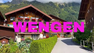 Wengen Switzerlands Most Breathtaking Summer Escape  2024 🇨🇭 [upl. by Gaves]