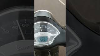 Vespa vxl 150 top speed [upl. by Ennairoc]