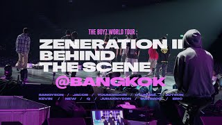 OFF THE BOYZ THE BOYZ WORLD TOUR  ZENERATION Ⅱ in BANGKOK Behind [upl. by Ladnek]